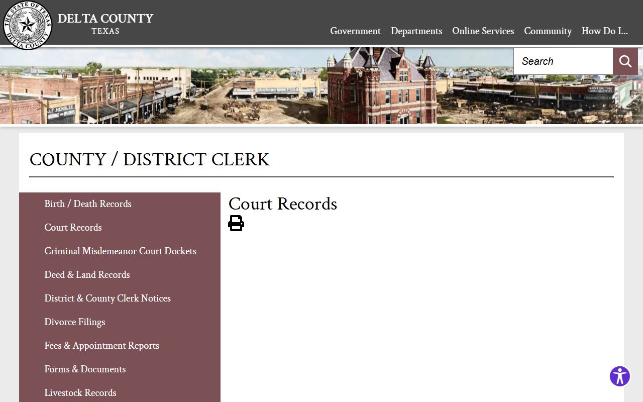 Delta County court records after arrest clerk source